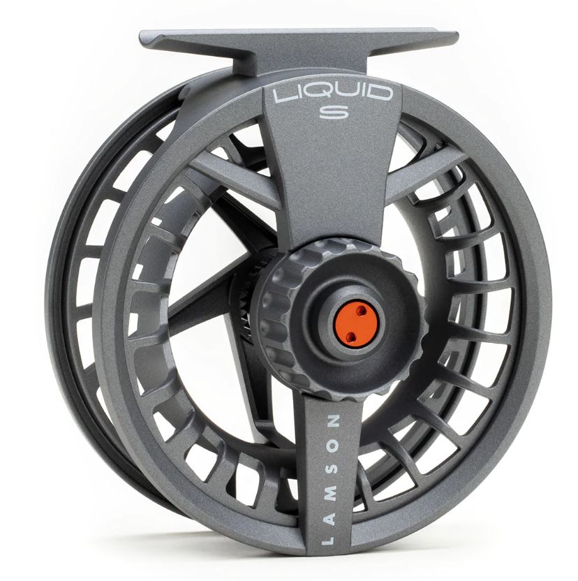 Lamson Liquid SSeries Fly Reel in Smoke